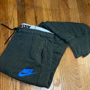 Nike Green Joggers